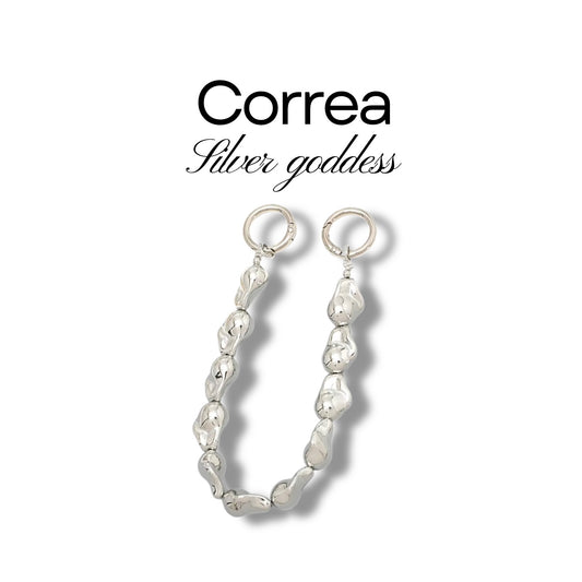 Strap silver goddess