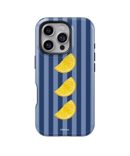 Lemon juice blue
