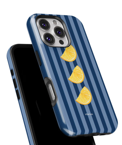 Lemon juice blue