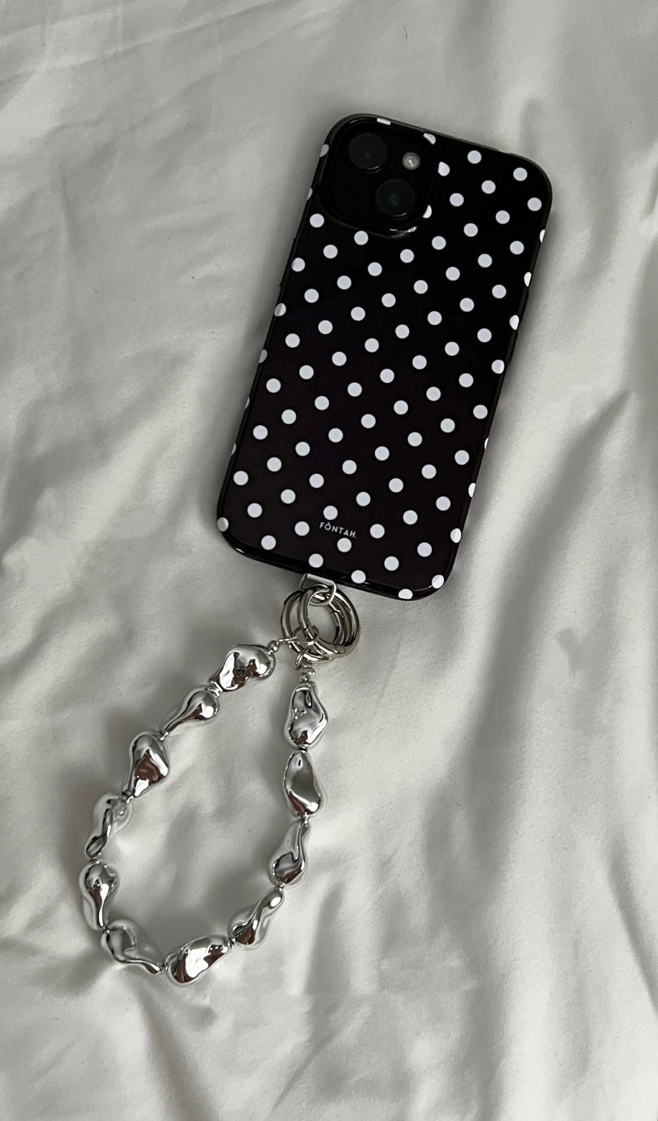 Strap silver goddess