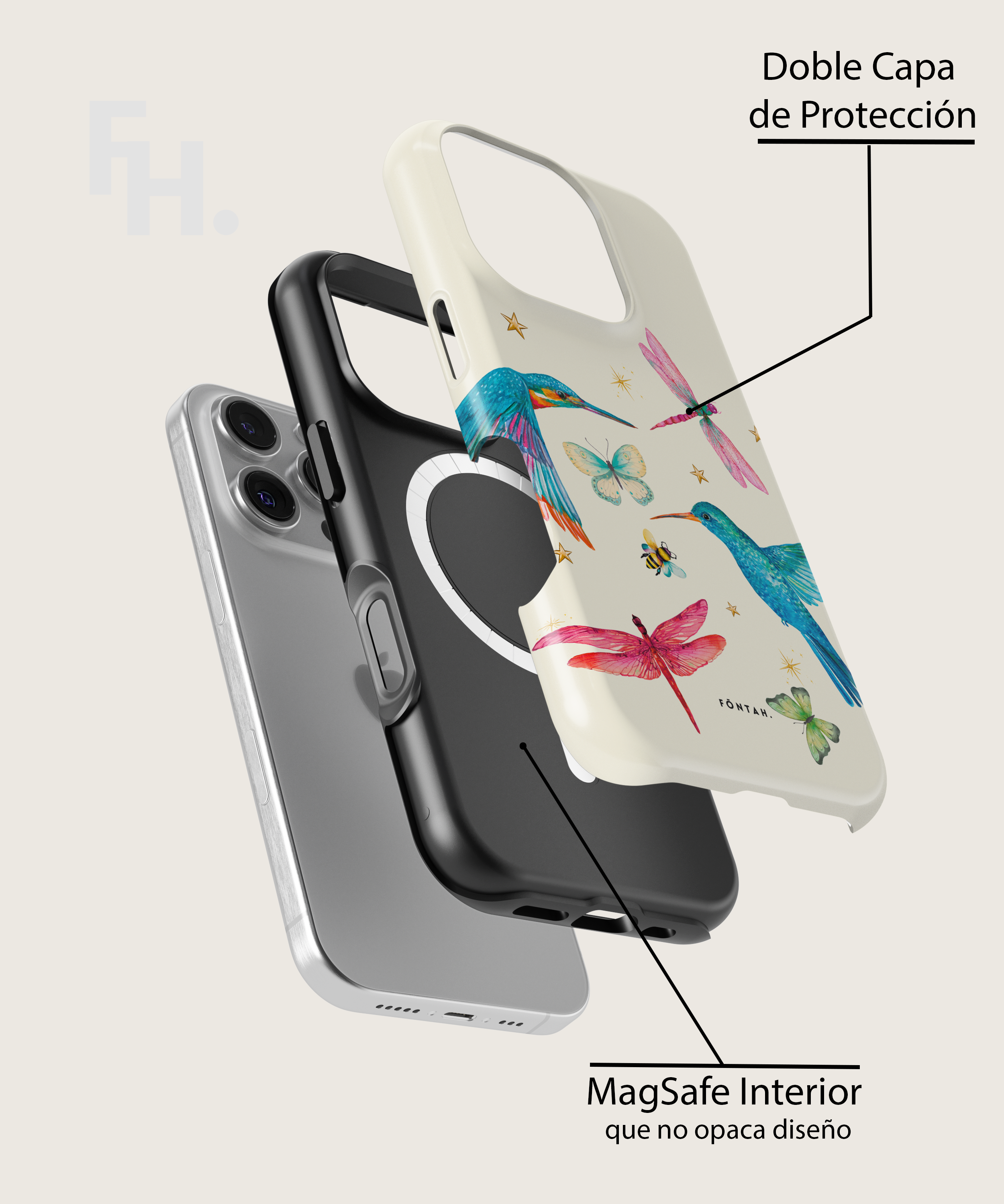 Colibrí case